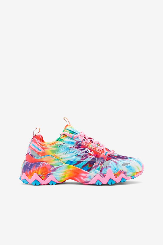 Fila Oakmont Tr Tie Dye Multicolor Sneakers Womens - NZ 46375-KTGZ